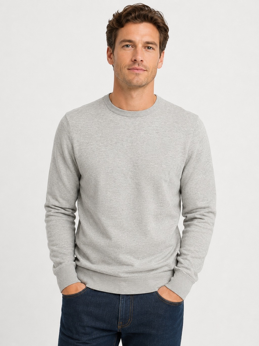 J.Crew Men’s Gray Crewneck Sweater Pullover NWOT